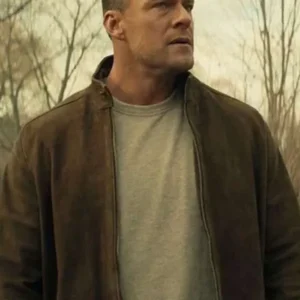 Alan Ritchson Reacher S03 Suede Leather Jacket