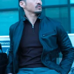 Brian Tee Reacher S03 Black Leather Jacket
