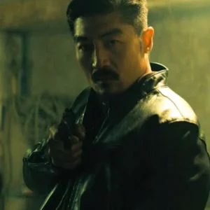 Brian Tee Reacher S03 Black Leather Jacket