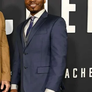 Malcolm Goodwin Reacher 2022 Blue Suit