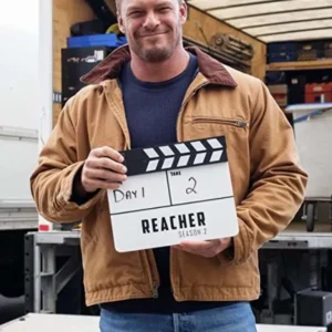 Alan Ritchson Reacher S02 Brown Jacket