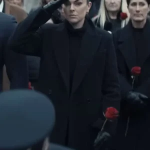 Karla Dixon Reacher S02 Black Coat