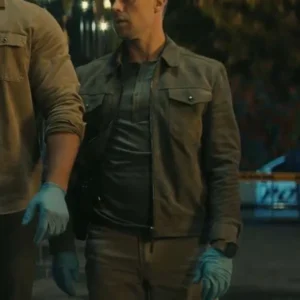 David O’Donnell Reacher S02 Grey Jacket