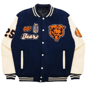 Lyrical Lemonade x Chicago Bears Letterman Varsity Jacket