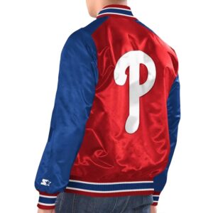 Philadelphia Phillies Varsity Satin Jacket