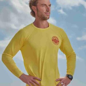 Rescue HI Surf Ocean Safety Lifeguard Yellow T-Shirt