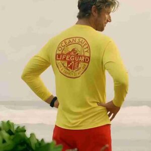 Rescue HI Surf Ocean Safety Lifeguard Yellow T-Shirt