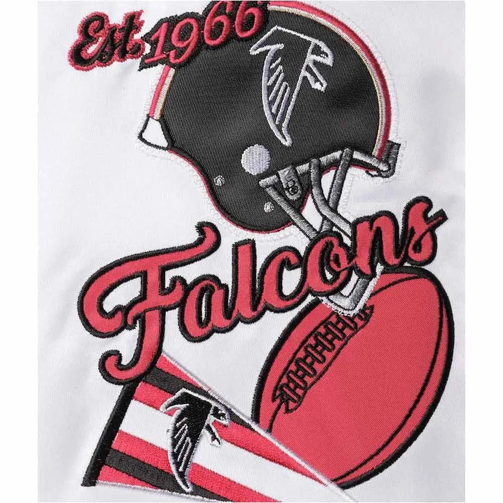 Retro The All-American Atlanta Falcons Satin Jacket