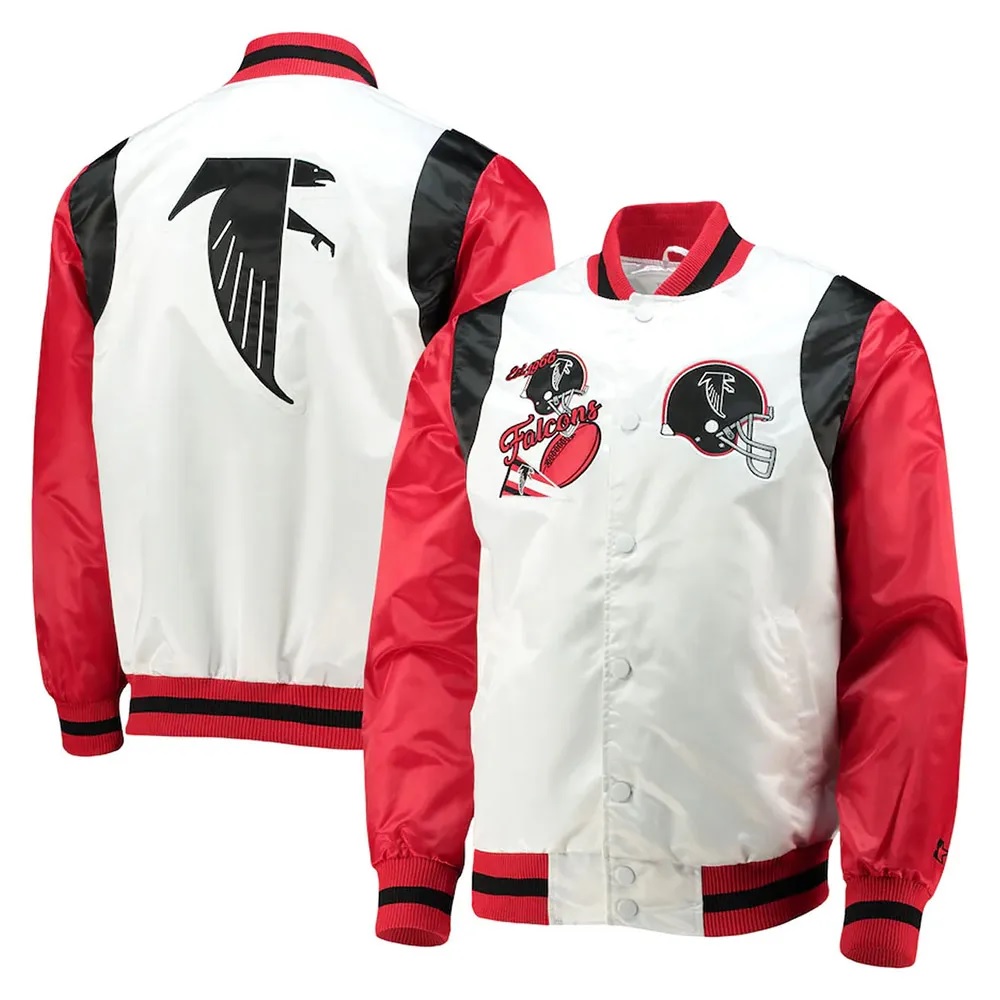 Retro The All-American Atlanta Falcons Satin Jacket