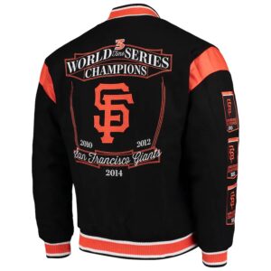 San Francisco Giants World Series Champions Full-Snap Jacket