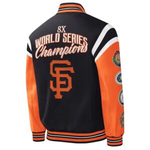 San Francisco Title Holder Varsity Satin Jacket
