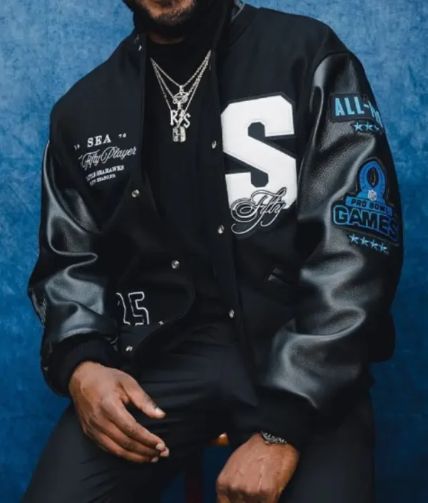 Seattle Seahawks Top 50 Players Jacket - Image 2