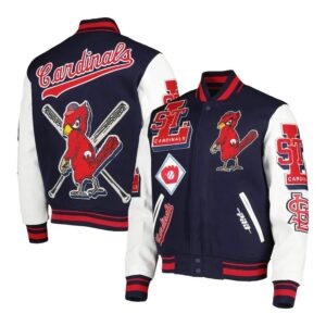 St Louis Cardinals Mash Up Varsity Jacket