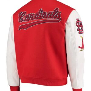 St. Louis Cardinals Letterman Two Tone Jacket