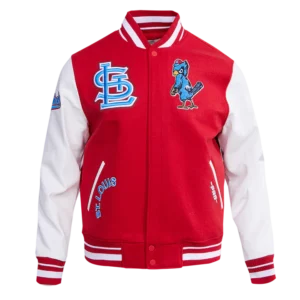 St. Louis Cardinals Retro Classic Rib Wool Varsity Jacket