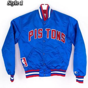 Starter 90’s NBA Detroit Pistons Blue Jacket.