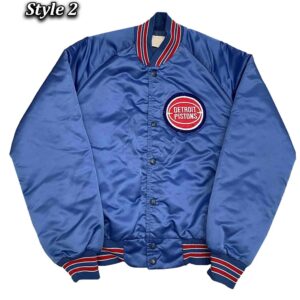 Starter 90’s NBA Detroit Pistons Blue Jacket.