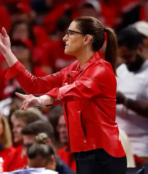 Stephanie White WNBA Playoffs Semi-Final 2025 Leather Jacket