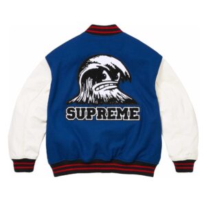 Supreme Wave Varsity Jacket