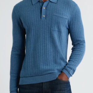 Saturday Night Live S51 Mikey Day Blue Polo Top