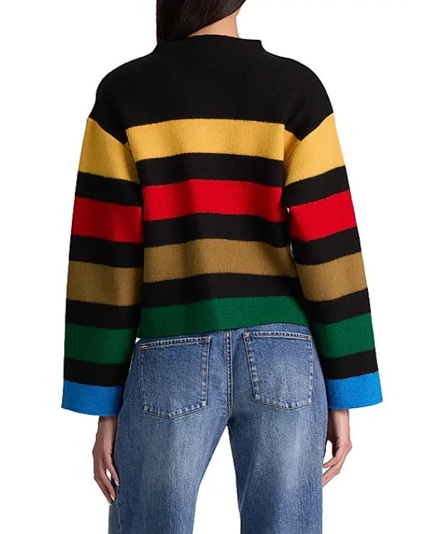 The View 2025 Joy Behar Multicolor Striped Jacket