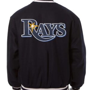 Tampa Bay Rays Black Wool Jacket