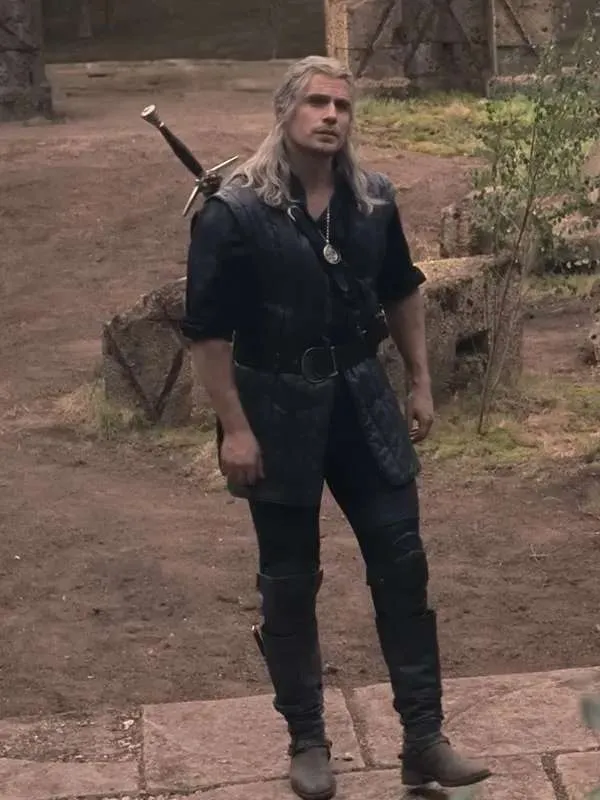 Geralt of Rivia The Witcher Leather Vest