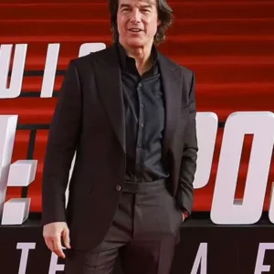 Tom Cruise Mission Impossible Premiere Black Suit
