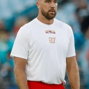 Travis Kelce KC 87 White T-Shirt