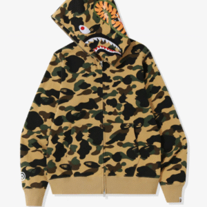 1st Camo Shark Full Zip Hoodie