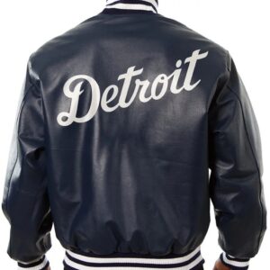 Detroit Tigers Varsity Leather Jacket