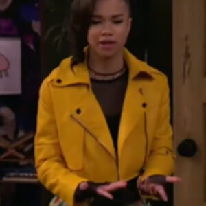 Wizards Beyond Waverly Place Janice LeAnn Brown Yellow Jacket