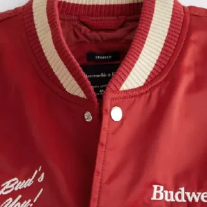 Abercrombie Budweiser Varsity Jacket