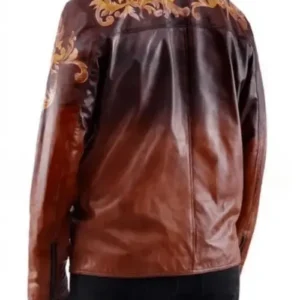 Dr. Luis Serra Navarro Brown Leather Jacket