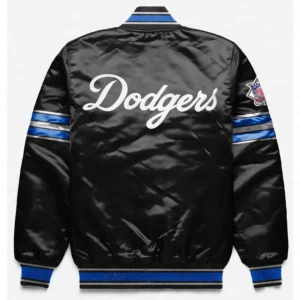 Los Angeles Dodgers Full-Snap Satin Jacket