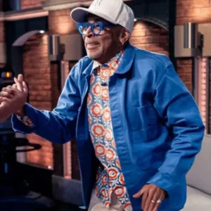 Men’s Late Night With Seth Meyers S12 Blue Jacket