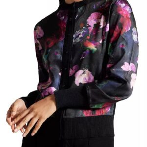 General Hospital Amanda Setton Floral Cardigan