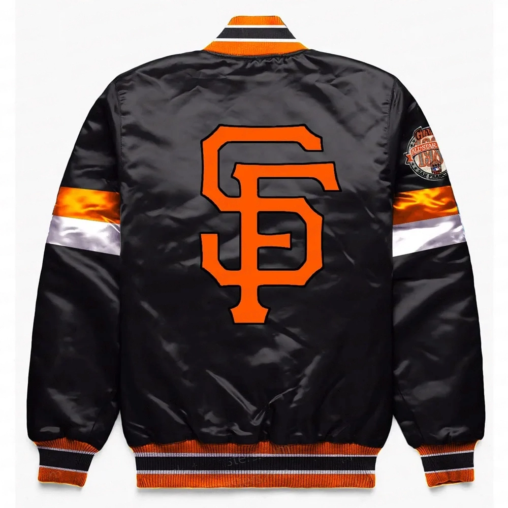 San Francisco Giants Home Game Varsity Satin Jacket