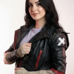Women’s Arcane Season 2 Vi Black Leather Jacket